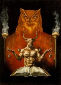 Moloch protector de la ciudad de Cartago_